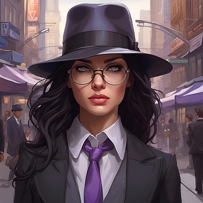 スーツ姿の女性